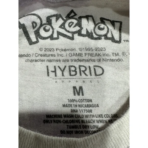 Pokemon Eeveelutions T-Shirt Women's Size Medium Tie-Dye Boyfriend Fit‎ EUC - Picture 3 of 6